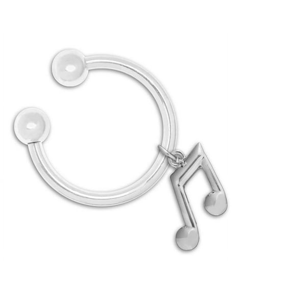Music Note Key Chain