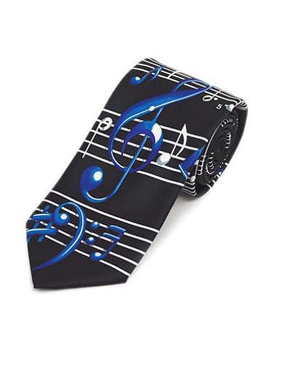 Music Note Novelty Tie
