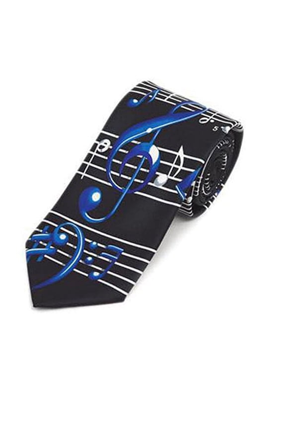 Music Note Novelty Tie