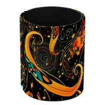 Music Note Pen Holder Stand Cup Pencil Holder Organizer Makeup Brush Holders for Home Office Desk