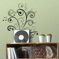 thumbnail image 1 of Music Note Scroll Wall Decals, 1 of 5