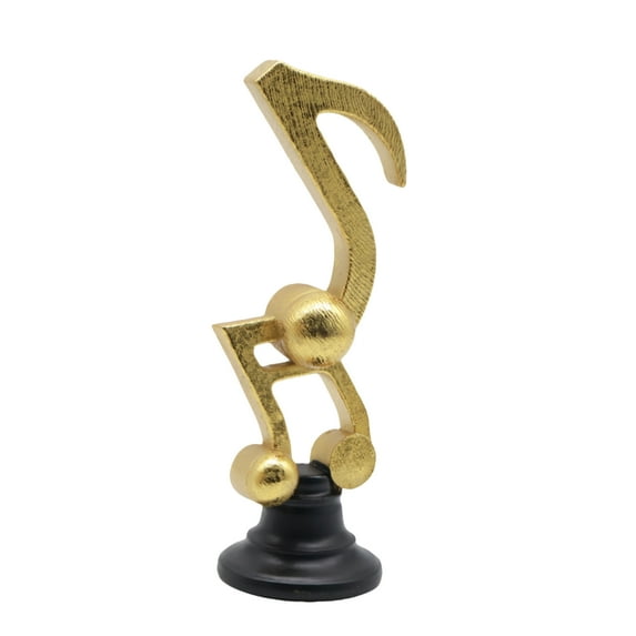 Music Note Statue, Modern Sculpture Music Note Decor, Music Note Ornaments, Modern Home Accents Decor for Shelves, Piano, Bookshelf