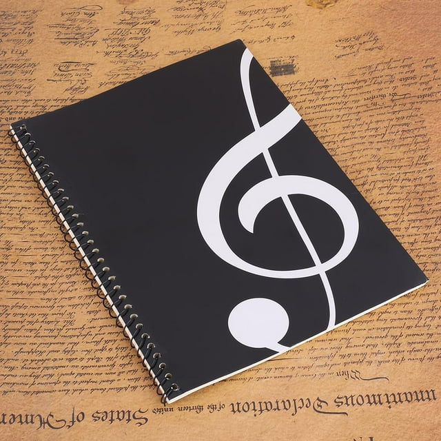 Music Notebook, 50 Pages Manuscript Musical Notation Staff Stave