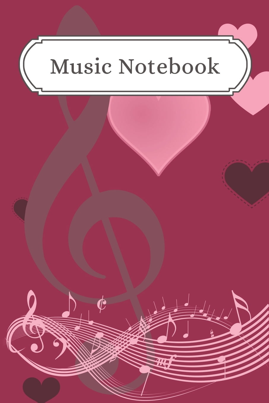 Music Notebook Blank Sheet Music Notebook / Music Manuscript Paper / Notebook for Musicians