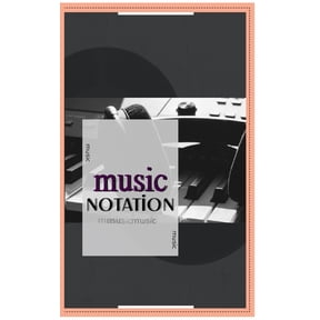 Music Notebook: Music Notation