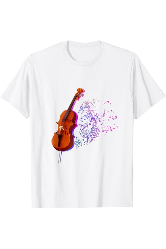 Music Notes Cello T-Shirt