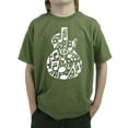 thumbnail image 1 of Music Notes Guitar - Boy's Word Art T-Shirt, 1 of 2