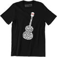 thumbnail image 1 of Music Notes Guitar Lover - Player Musician Design Men's T-Shirt, 1 of 4