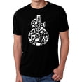thumbnail image 1 of Music Notes Guitar - Men's Premium Blend Word Art T-Shirt, 1 of 2