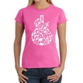thumbnail image 1 of Music Notes Guitar - Women's Word Art T-Shirt, 1 of 2