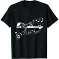 thumbnail image 1 of Music Notes Music Music Clef T-Shirt, 1 of 4