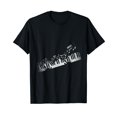 thumbnail image 1 of Music Notes Musical Instrument Pianist Gift Idea Piano T-Shirt Black Tee, 1 of 5