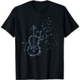 thumbnail image 1 of Music Notes Orchestra Violinist Gift Violin T-Shirt, 1 of 5