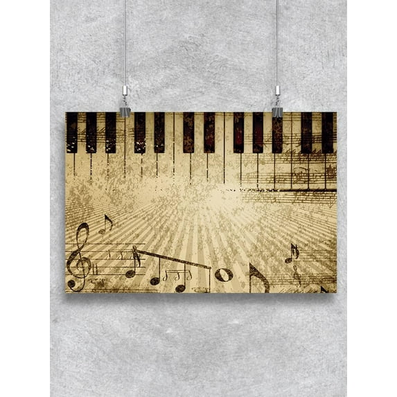 Music Notes. Poster -Image by Shutterstock