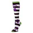 thumbnail image 1 of Music Notes Rugby Whtie Medium Socks, 1 of 1