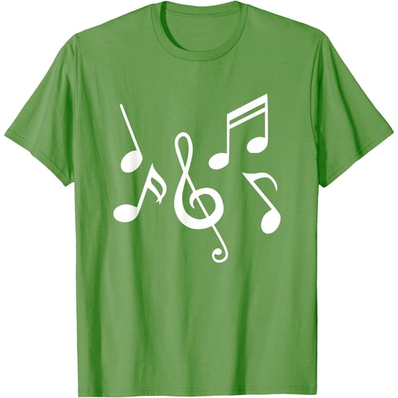 Music Notes Simple Softstyle Unisex T-Shirt