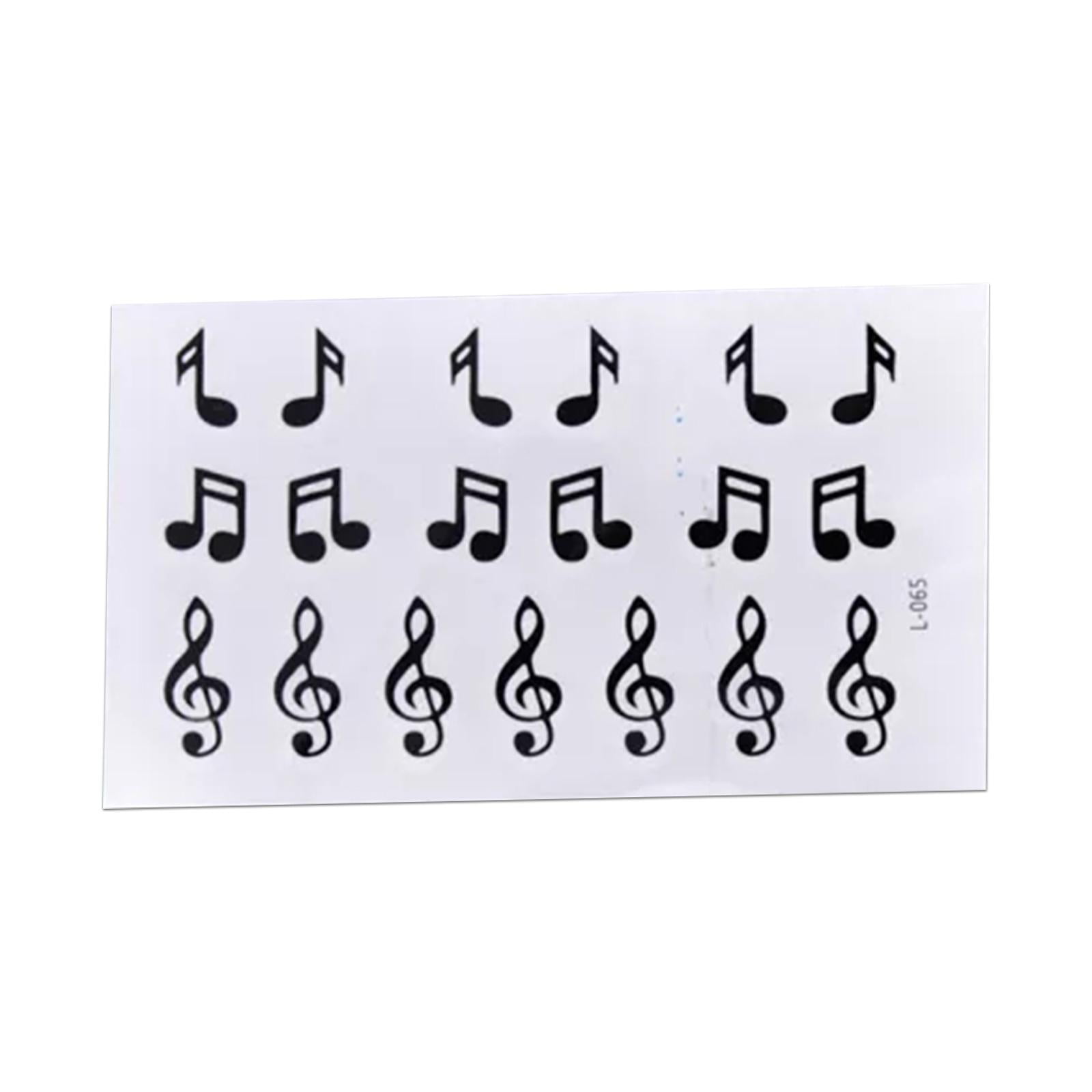 STICKER NOTES MUSIQUE (O0025)