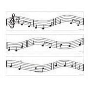 Music Notes Variety Extra Large Edible Cake Decorating Strips