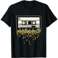 thumbnail image 1 of Music Notes Vintage Cassette Tape Classic 80s 90s T-Shirt, 1 of 5