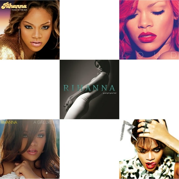 Music Of The Sun (Yellow Vinyl/2LP) & Girl Like Me (10Th Anniversary) & Good Girl Gone Bad & Loud & Talk That Talk