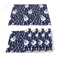 thumbnail image 1 of Music Placemat for Dining Table Mat Western Pad Rectangle Placemats Set Kitchen Bowl Mat Pad Tea Cloth, 1 of 7