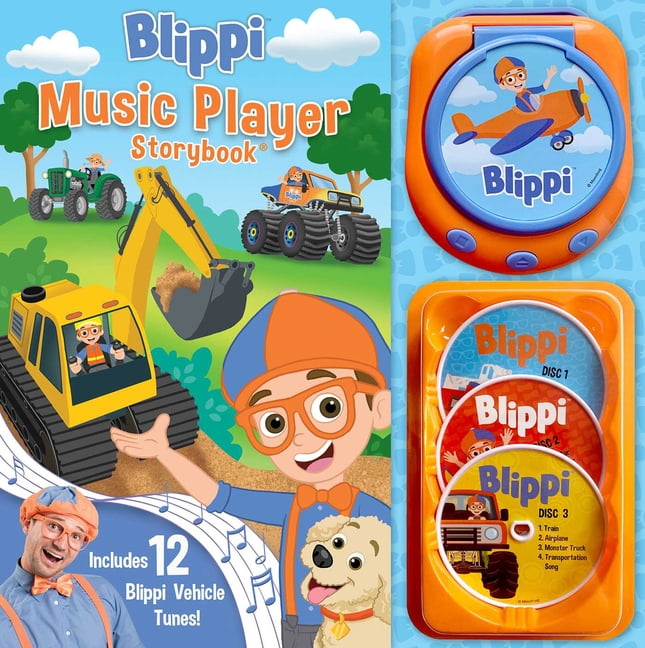 Music Player Storybook: Blippi: Music Player Storybook (Hardcover)