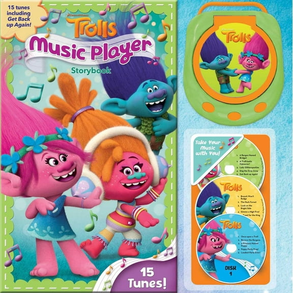 Music Player Storybook: DreamWorks Trolls Music Player Storybook (Hardcover)