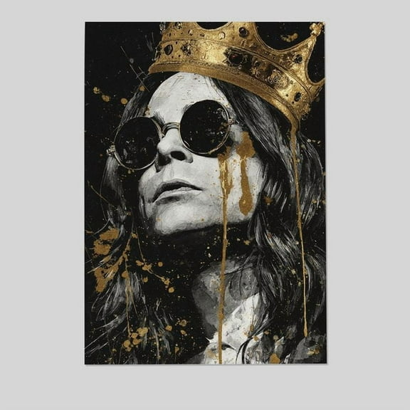 Music Poster- Black Sabbath 2025 Poster - Ozzy Osbourne - Vintage Style - Size 24x36 - Postora