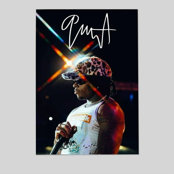 Music Poster - Gunna Rapper 2025 Poster - Vintage Style - Size 24x36 - Kiloa