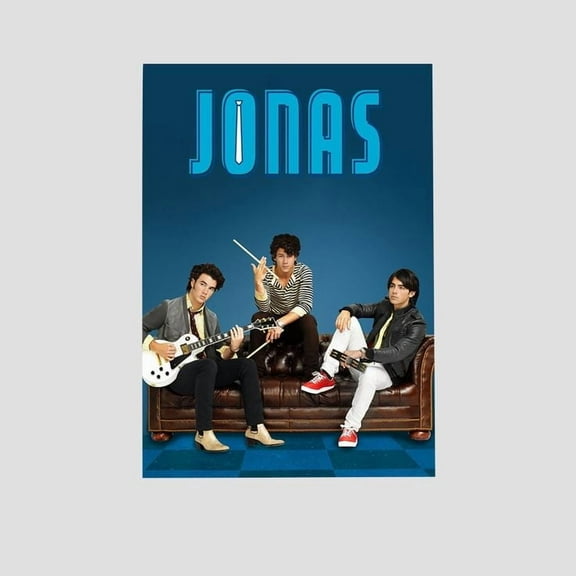 Music Poster- Jonas Brother Poster - Vintage Style - Size 24x36 - Postora