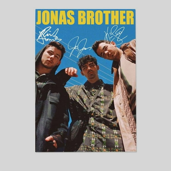 Music Poster- Jonas Brother - Vintage Style - Size 24x36 - Postora