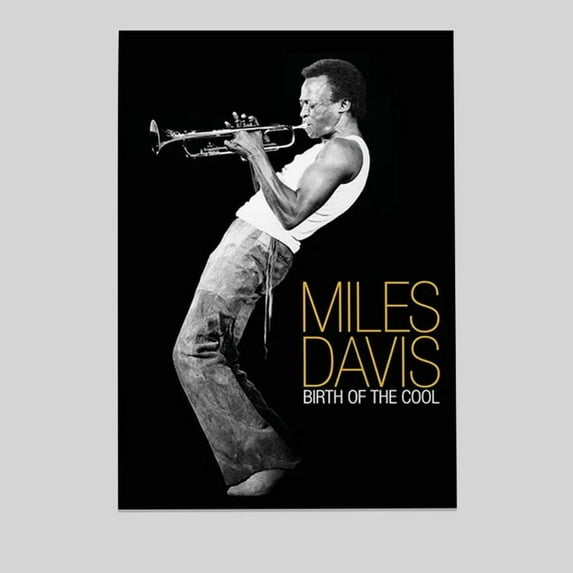 Music Poster- Miles Davis Poster - Jazz Art- Vintage Style - Size 24x36 - Postora