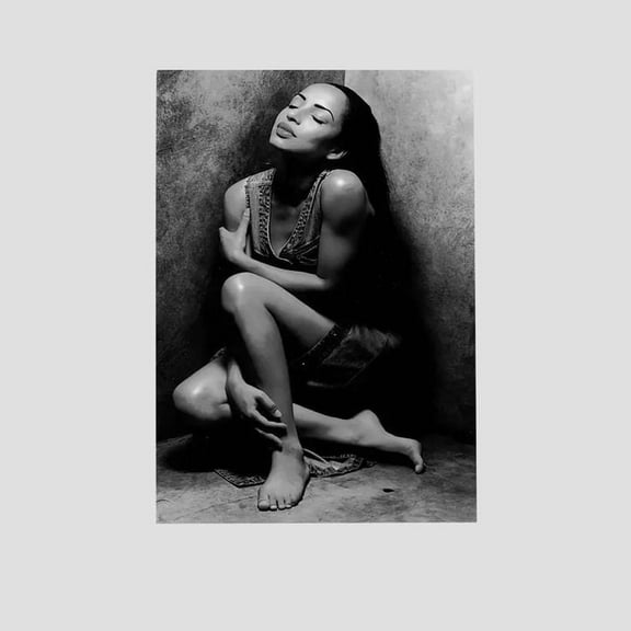 Music Poster - Sade Adu Retro Style - Size 24x36 - Postora
