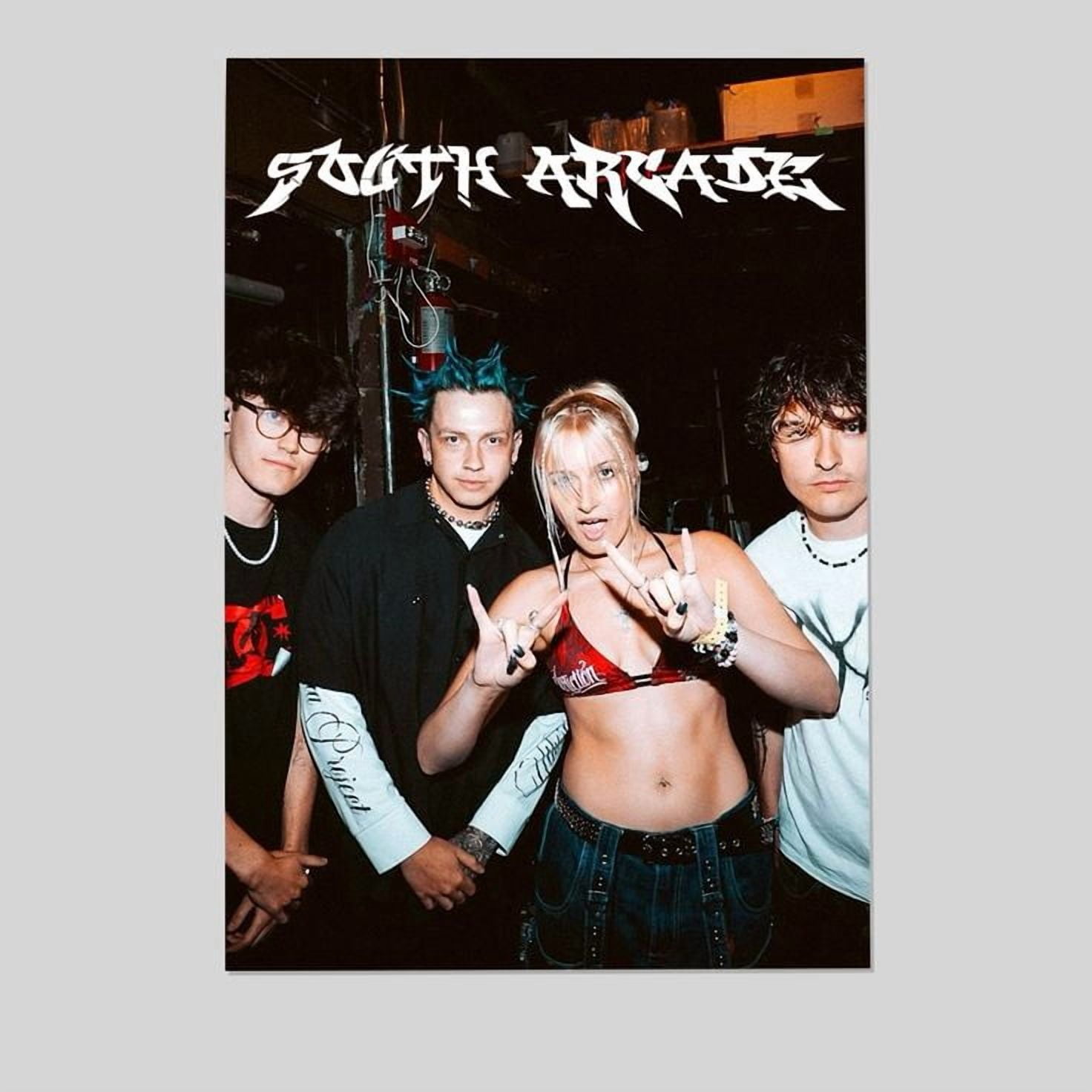 Music Poster - South Arcade 2025 Poster - Vintage Style - Size