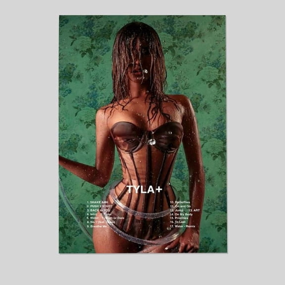 Music Poster - Tyla Singer Poster - Vintage Style - Size 24x36 - Postora