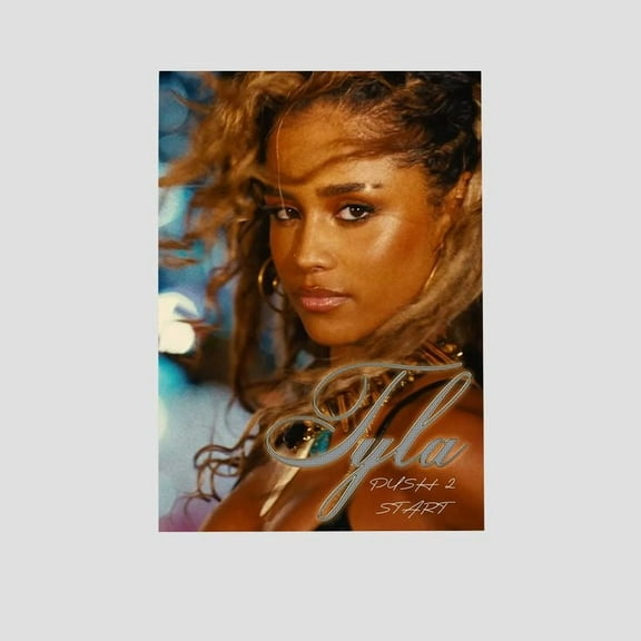 Music Poster - Tyla Singer Wall Art - Vintage Style - Size 24x36 - Postora