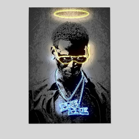 Music Poster - Young Dolph Poster - Vintage Style - Size 24x36 - Postora