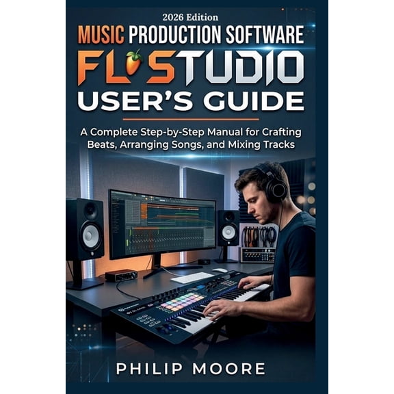 Music Production Software FL Studio User's Guide: A Complete Step-by-Step Manual for Crafting Beats, Arranging Songs, an, (Paperback)
