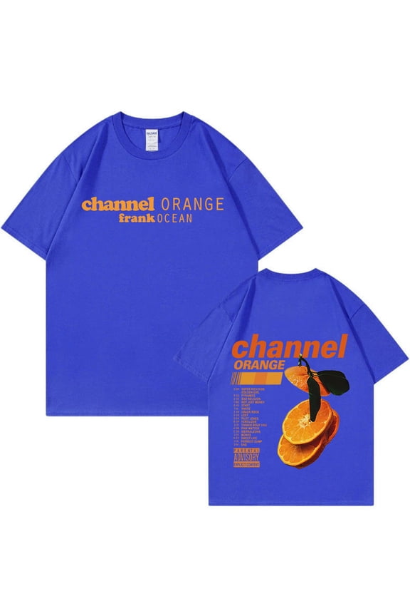 Music Rapper Graphic 2Side T Shirt Music Album Fashion Hip Hop R&B T-shirts Men's Women Cotton T Shirts Unisex Streetwear Soft Cotton Shirt, Unisex Casual Outfit, Music Lover Present ROYAL BLUE