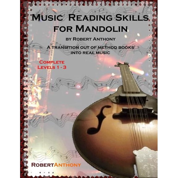 Music Reading Skills for Mandolin Complete Levels 1 - 3, (Paperback)