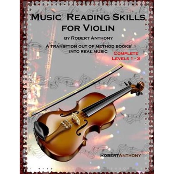 Music Reading Skills for Violin Complete Levels 1 - 3