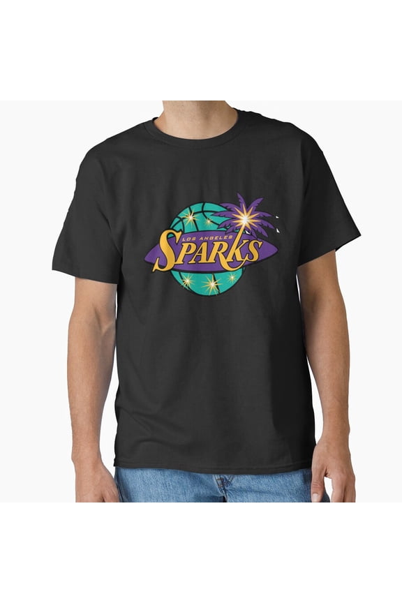 Music Retro Los Angeles Sparks Funny Christmas G6070 Unisex T-Shirt, Up to Size 5XL