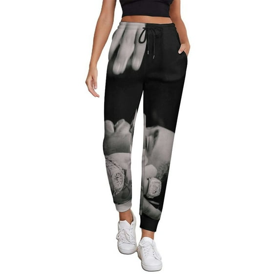 Music Rod Wave Singer Womens Sweatpants Joggers Pants Daily Trousers 3D Printing Novelty Casual Sweatpants With Drawstring Closed Bottom