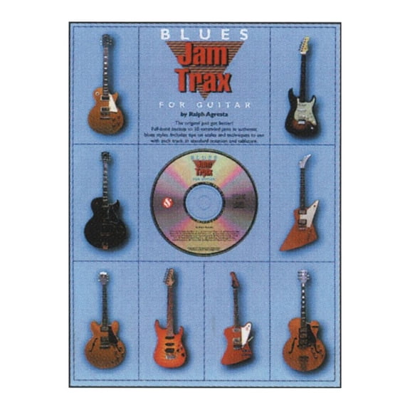 Music Sales Blues Jam Trax for Guitar CD