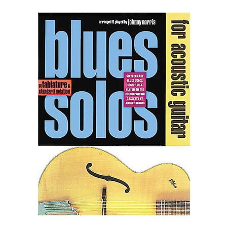 Blues Solos for Acoustic Guitar Music Sales America Series Softcover with CD Written by Johnny Norris