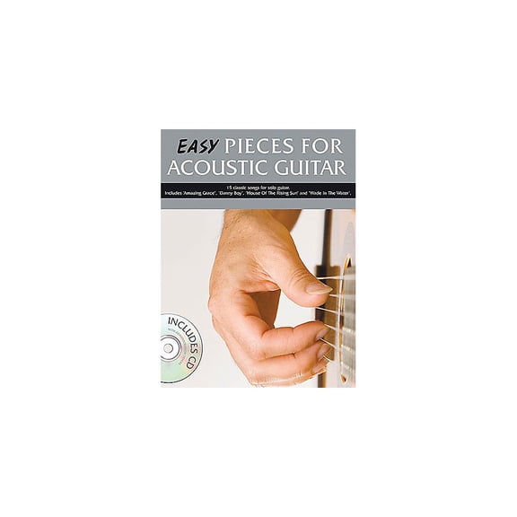 Easy Pieces for Acoustic Guitar Music Sales America Series Softcover with CD