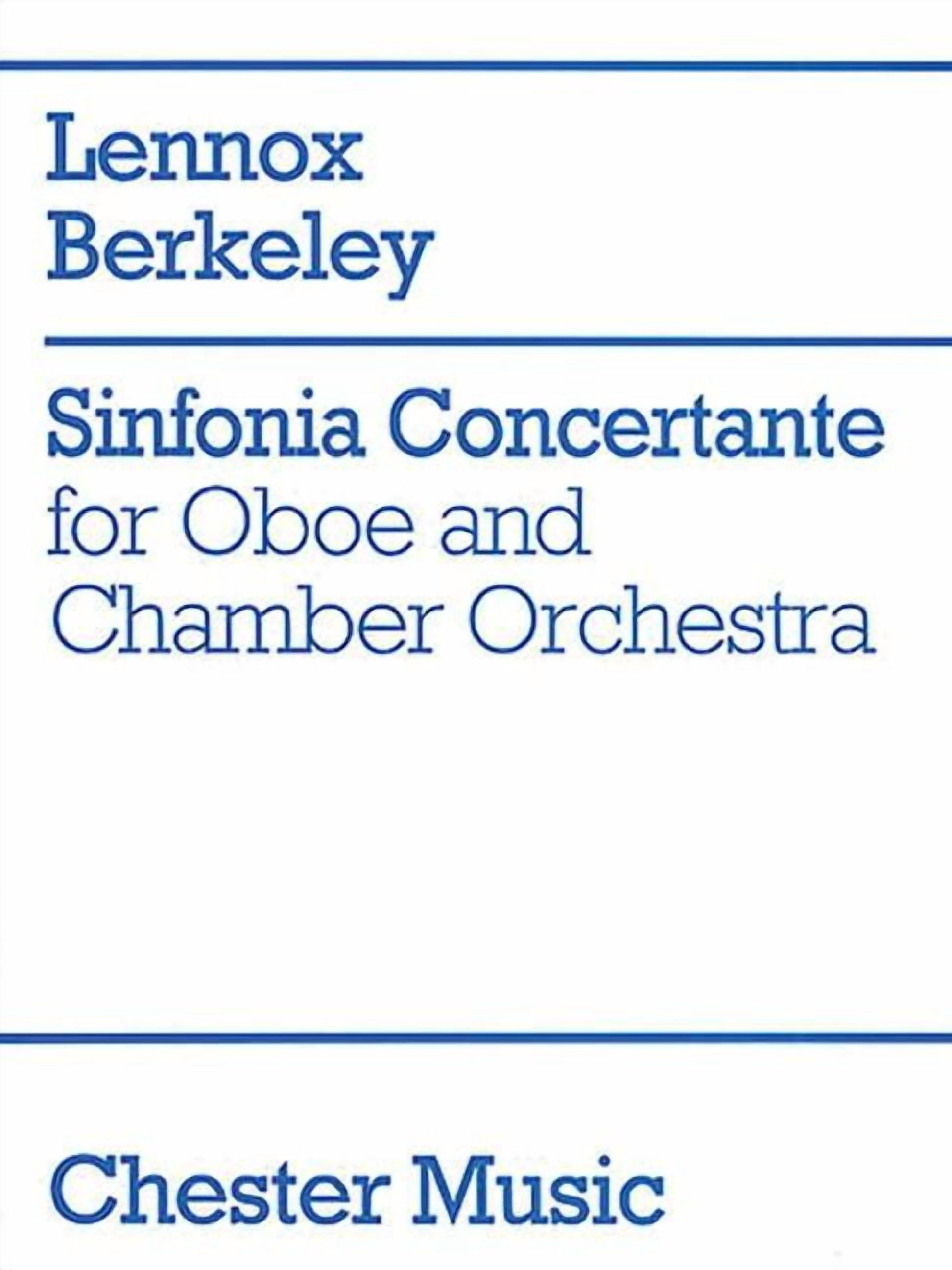 Lennox Berkeley: Sinfonia Concertante Op.84 (Oboe/Piano) (Paperback)