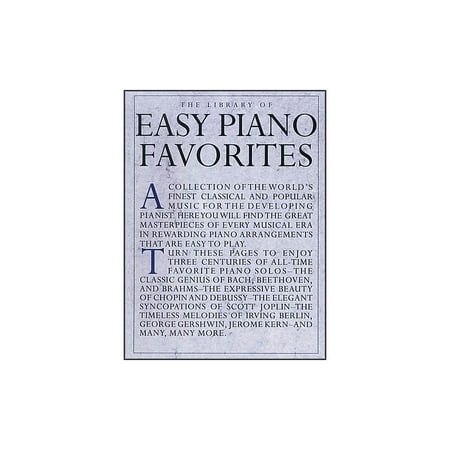 Music Sales Library Of Easy Piano Favorites