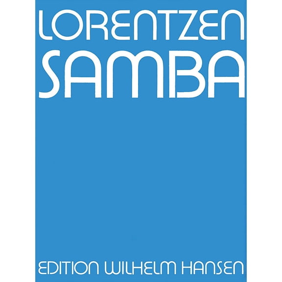 Music Sales Lorentzen Samba Clt/Tbn/Vlc/Pf Player's Score Music Sales America Series