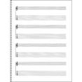 thumbnail image 1 of Music Sales Passantino Guitar Manuscript Paper Spiral pad #159 - 4 Staves, 64 Pgs, 9X12, 1 of 1